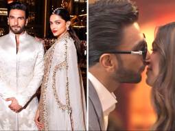 Ranveer Singh surprises Deepika Padukone during an interview; couple hold hands and share a kiss leaving DeepVeer fans thrilled