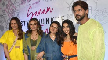 Rumoured couple Sonakshi Sinha & Zaheer Iqbal twin in neon