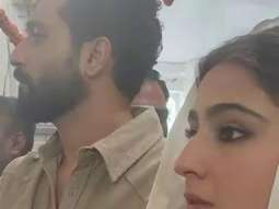 Sara Ali Khan & Vicky Kaushal continue with Zara Hatke Zara Bachke promotions in Lucknow