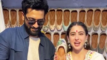 Sara Ali Khan & Vicky Kaushal light up Jaipur by going on a shopping spree