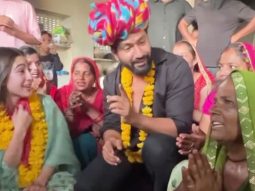 Sara Ali Khan & Vicky Kaushal promote ‘Zara Hatke Zara Bachke’ in Rajasthan