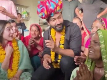 Sara Ali Khan & Vicky Kaushal promote ‘Zara Hatke Zara Bachke’ in Rajasthan