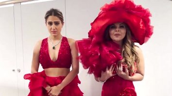 Sara Ali Khan looks like Rakhi Sawant’s twin in red outfit at IIFA