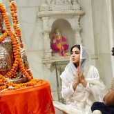 Sara Ali Khan and Vicky Kaushal seek blessings at Mahakaleshwar Temple in Ujjain; see picture