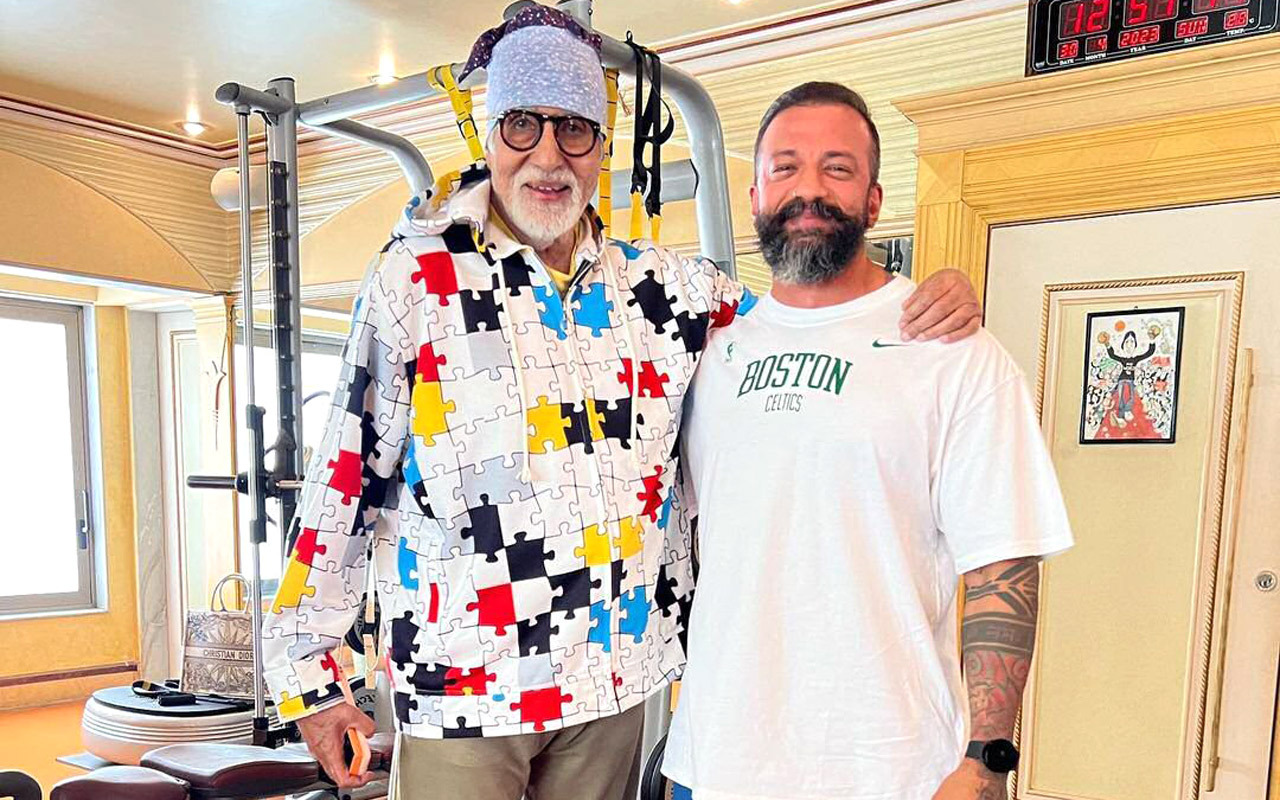 Amitabh Bachchan enlists Ranbir Kapoor’s trainer Shivoham for fitness regime : Bollywood News