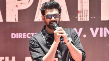 Sreenivas Bellamkonda receives a blockbuster welcome at Chatrapathi trailer launch