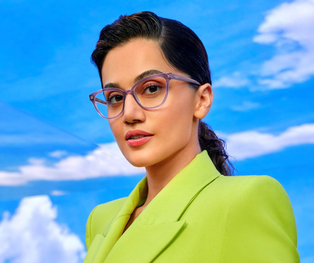 Taapsee Pannu looks vibrant and spirited in the new Vogue Eyewear camapaign