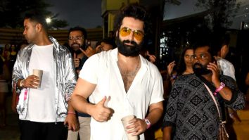 The dashing Ram Pothineni at the Backstreet Boys concert in Mumbai