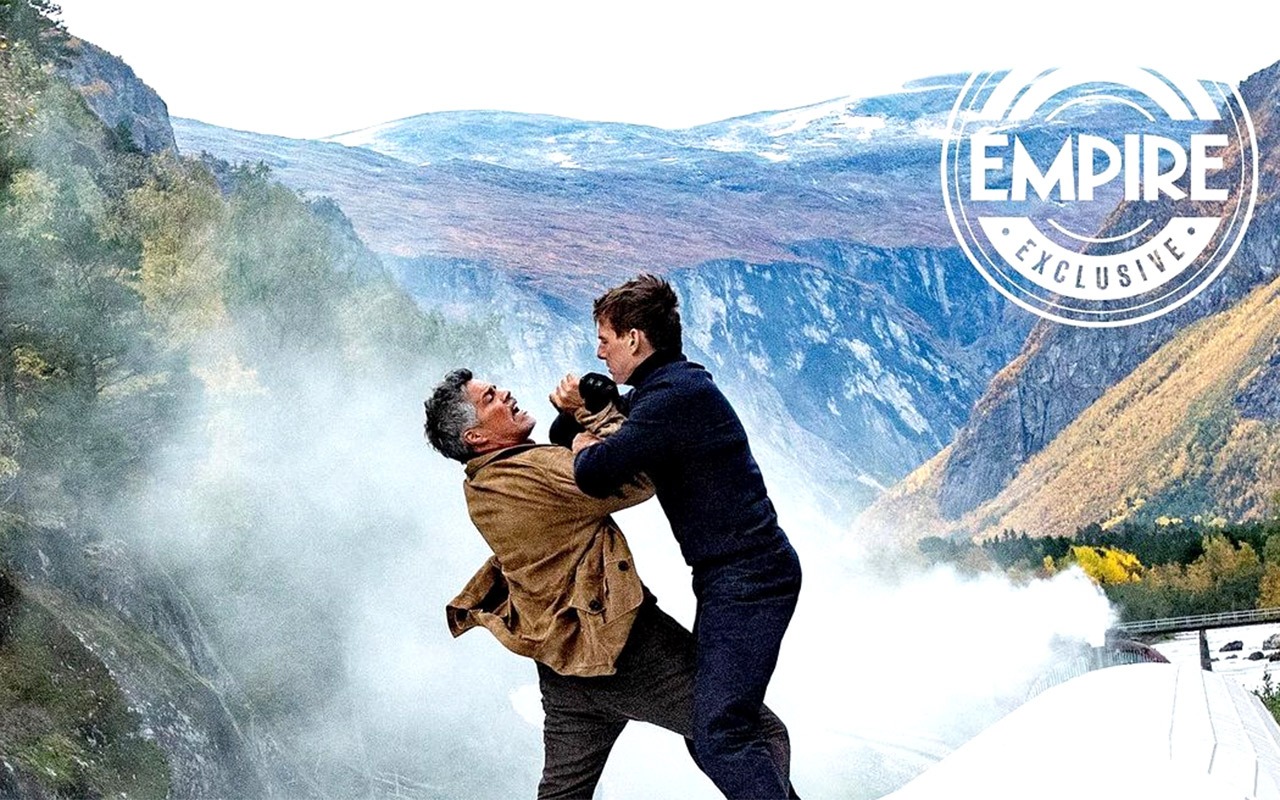 Tom Cruise fights Esai Morales on top of speeding train in jaw-dropping new photo of Mission Impossible – Dead Reckoning Part I