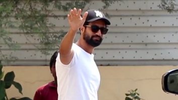 Vicky Kaushal sports a cap with a casual look