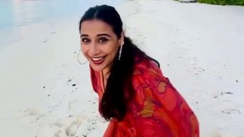 Vidya Balan sets the holiday mood right