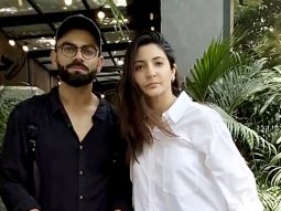 Virat Kohli & Anushka Sharma dressed in black & white as they step out for lunch