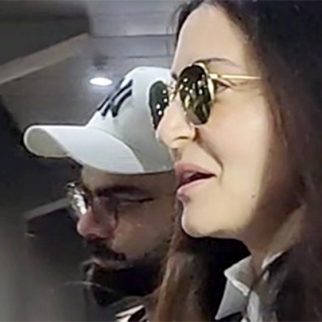 Virat Kohli & Anushka Sharma get clicked by paps at the airport
