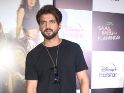 Zaheer Iqbal opts for a cool casual look at Saas Bahu Aur Flamingo screening