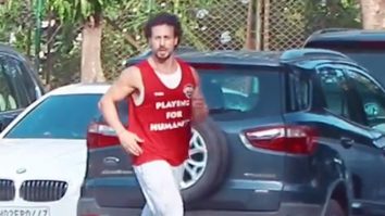 A glimpse from Tiger Shroff’s exciting football match