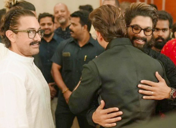 Hrithik Roshan, Allu Arjun, and Aamir Khan share memorable moment at Madhu Mantena and Ira Trivedi's wedding