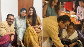 Aamir Khan celebrates his mother’s birthday with daughter Ira Khan and former wife Kiran Rao