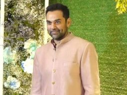 Abhay Deol flaunts his dimpled smile for paps at Karan Deol’s sangeet ceremony