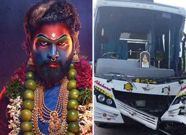 Allu Arjun starrer Pushpa 2 crew meets with bus accident in Telangana: Report
