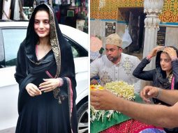 Ameesha Patel visits Mahim Dargah to seek blessings ahead of Gadar 2 release