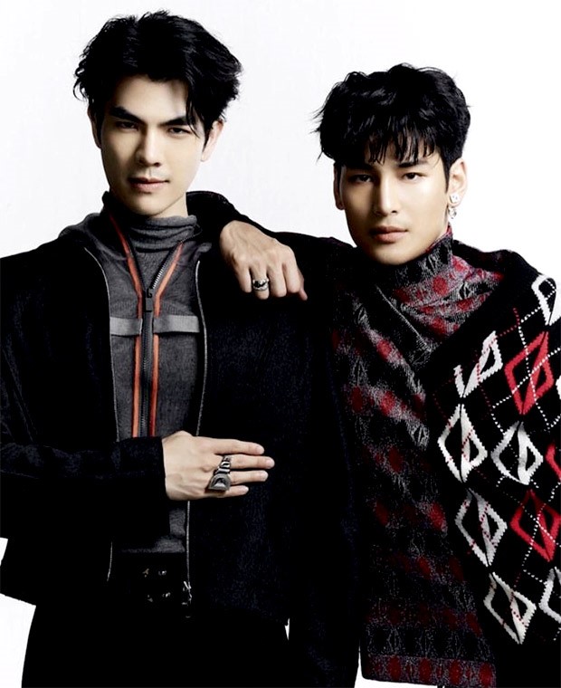 Dior names Thai stars Mile Phakphum and Apo Nnattawin as new ambassadors
