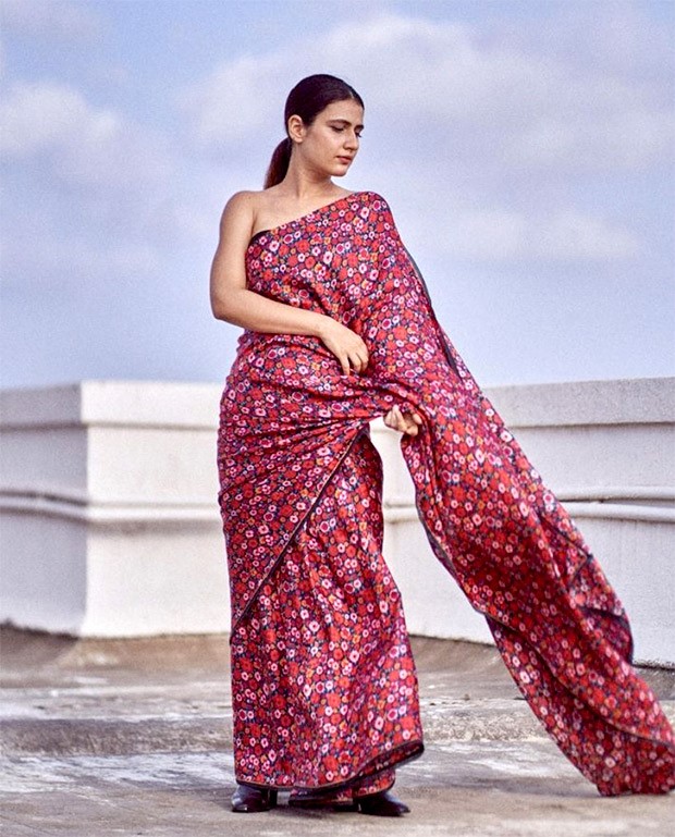 Fatima Sana Shaikh looks like a breath of fresh air in floral print saree