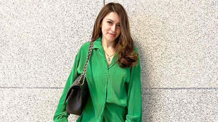 Hansika Motwani shows her luxury bag collection!