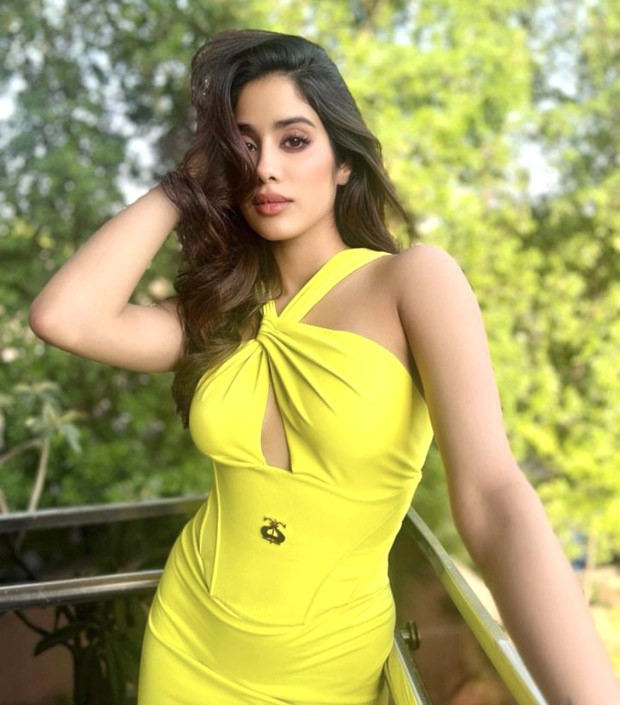 Janhvi Kapoor amps up her summer style quotient in a chic lemon cut-out gown 