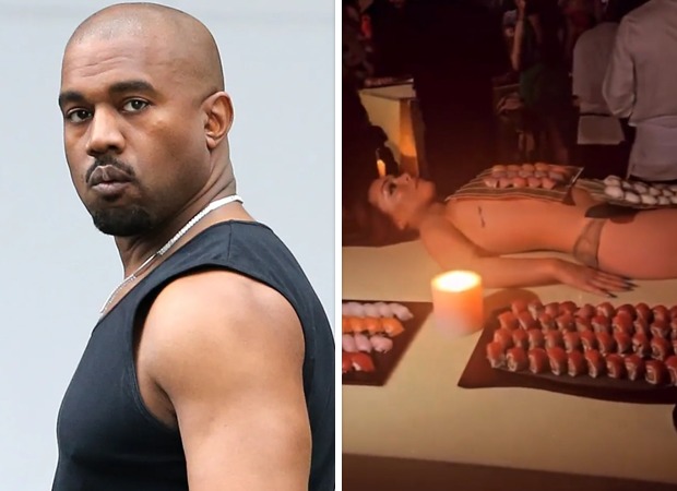 Kanye West gets trolled for ‘misogyny’ after naked women were hired to serve sushi on their body