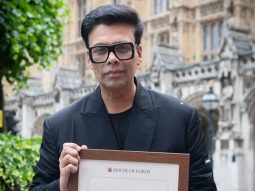 Karan Johar honoured at British Parliament in London, see photos