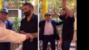 Sunny Deol and his uncle Vijay Dhanoa groove on ‘Morni Banke’ at Karan Deol’s pre-wedding festivities