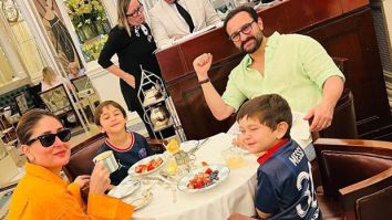 Kareena Kapoor’s picture-perfect moment; enjoying a colourful breakfast with Saif, Taimur, and Jeh on London vacation