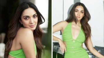 Kiara Advani looks as fresh as a daisy in her green body-con dress from the shelves of Cult Gaia for the promotions of Satyaprem ki Katha