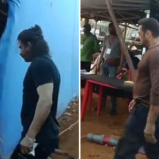 LEAKED! Shah Rukh Khan shoots for his cameo with Salman Khan for Tiger 3 as they arrive on the sets in Madh Island in viral video