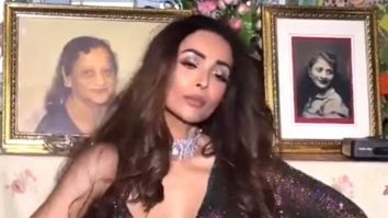 Malaika Arora dazzles in her shimmer saree!
