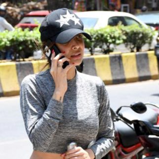 Malaika Arora gets clicked by paps for her daily gym session