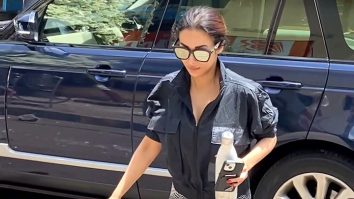 Malaika Arora poses for paps as she gets clicked for her workout session