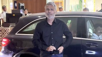 Nitesh Tiwari attends Madhu Mantena & Ira Trivedi’s reception with wife