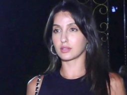 Nora Fatehi looks classy in black top and denims as she steps out in the city