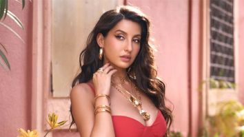 Nora Fatehi sets hearts ablaze with her fiery red mini dress
