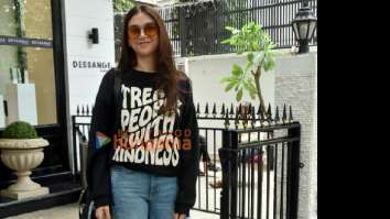 Photos: Aditi Rao Hydari snapped outside a salon in Bandra