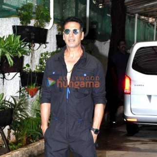 Photos: Akshay Kumar snapped post dubbing for the film The Great Indian Rescue at Sunny Super Sound