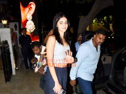 Photos: Ananya Panday snapped at a salon in Bandra