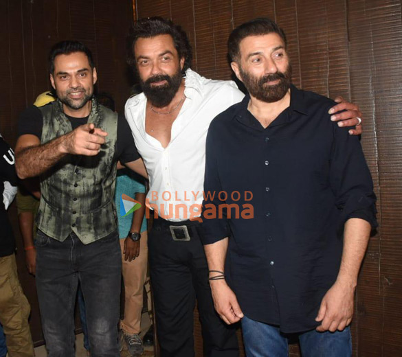 photos celebs attend sunny deols son karan deols roka ceremony 2