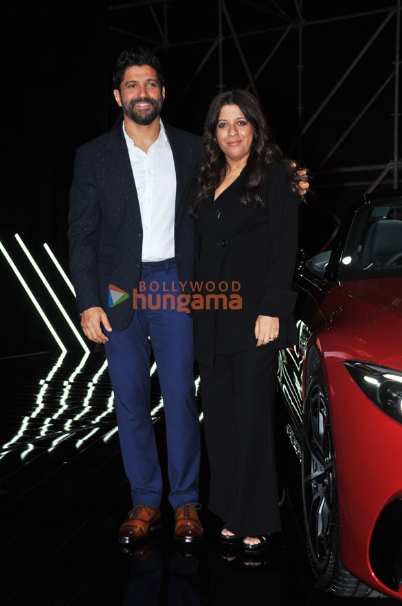 Photos: Farhan Akhtar, Zoya Akhtar and others attend the launch of Mercedes-Amg Sl 55 Roadster