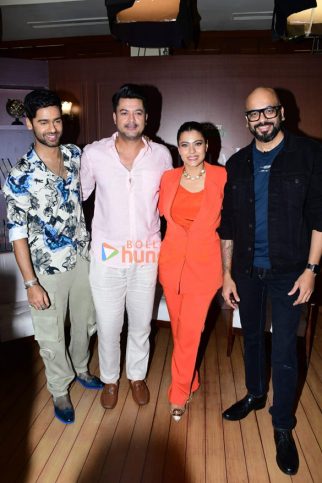 Photos: Kajol, Jisshu Sengupta and others snapped at the promotions of the web show The Trial – Pyaar, Kannoon, Dhoka
