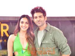 Photos: Kartik Aaryan and Kiara Advani snapped promoting their film Satyaprem Ki Katha