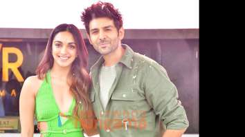 Photos: Kartik Aaryan and Kiara Advani snapped promoting their film Satyaprem Ki Katha