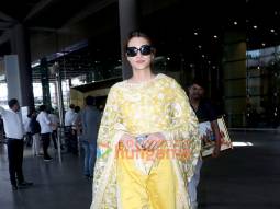 Photos: Kriti Sanon, Sunny Singh Nijjar and Ektaa R Kapoor snapped at the airport