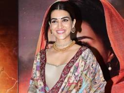 Photos: Kriti Sanon snapped promoting her film Adipurush